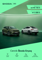 Skoda Enyaq - cennik 2025